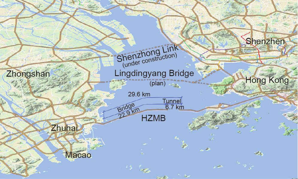 港珠澳大桥全长多少千米(2)